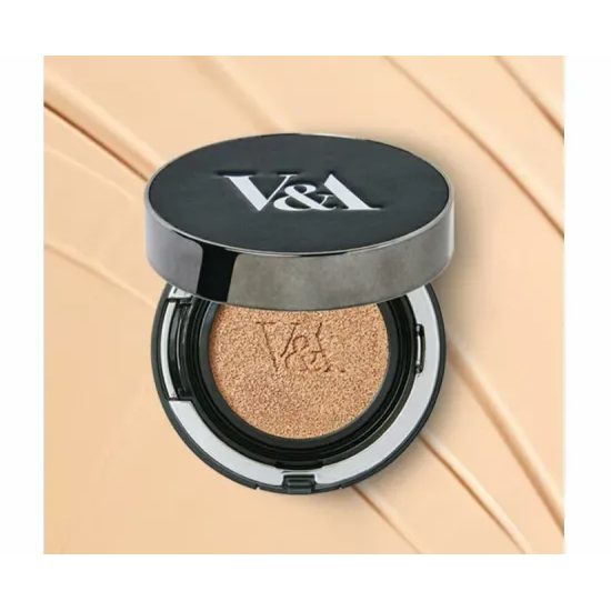 V&A Make-up cushion s houbičkou Long Wear Cushion Foundation Radiant (15g)