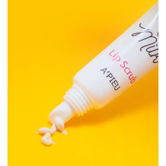 A'PIEU Peeling na rty Honey & Milk Lip Scrub (8 ml)