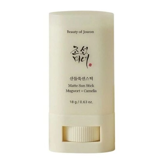 BEAUTY OF JOSEON Opalovací tyčinka Matte Sun Stick Mugwort + Camelia SPF50+ PA++++ (18 g)