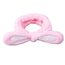 Kosmetická čelenka Fluffy Hair Band - Růžová