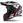 Motocross Helmet CASSIDA Cross Pro II Contra white/ red/ black S