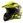 Motocross Helmet CASSIDA CROSS CUP JUNIOR yellow fluo / black / grey