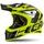 Motocross Helmet CASSIDA Cross Pro II Contra fluo yellow/ black/ grey/ white S