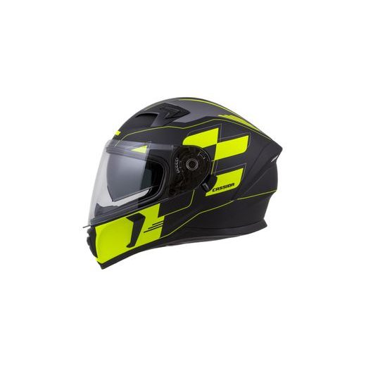 FULL FACE HELMET CASSIDA INTEGRAL 3.0 ROXOR YELLOW FLUO MATT/ WHITE/ BLACK/ GREY 2XL