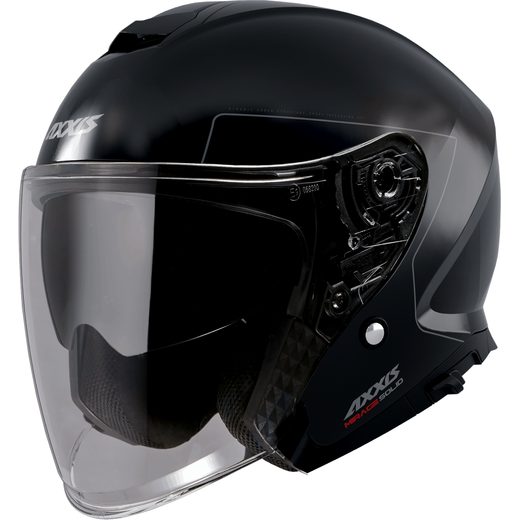 JET HELMET AXXIS MIRAGE SV ABS SOLID BLACK MATT XL