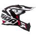 MOTOCROSS HELMET CASSIDA CROSS PRO II CONTRA WHITE/ RED/ BLACK M