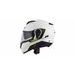 FULL FACE HELMET CASSIDA COMPRESS 2.0 REFRACTION WHITE / BLACK / YELLOW FLUO L