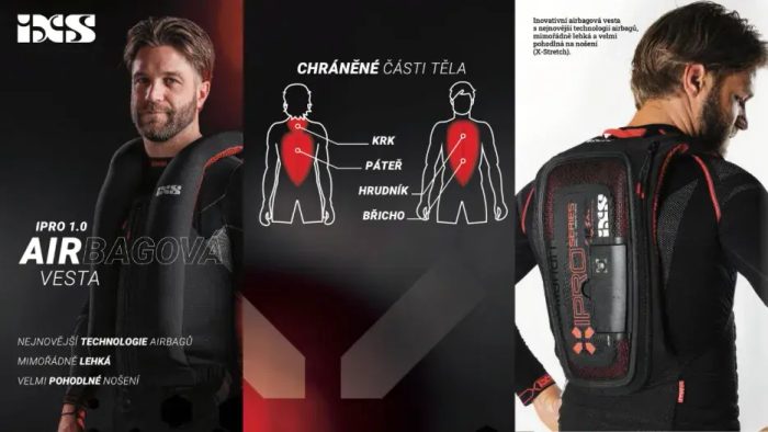 IPRO 1.0 Inovativní airbagová vesta iXS - vše, co potřebujete vědět
