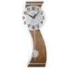 JVD NS22012.11 - Kyvadlové moderní hodiny z kvalitních materiálů jako je dřevo kov a sklo