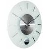 Designové nástěnné hodiny 3145 Nextime Stripe Pendulum 40cm