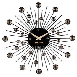 Designové nástěnné hodiny 4860BK Karlsson 30cm