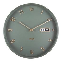 Designové nástěnné hodiny KA5953GR Karlsson 30cm