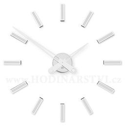 Designové nalepovací hodiny Future Time FT9600WH Modular white 60cm