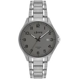 Titanové hodinky se safírovým sklem LAVVU LWM0152 TITANIUM LILLEHAMMER Gray