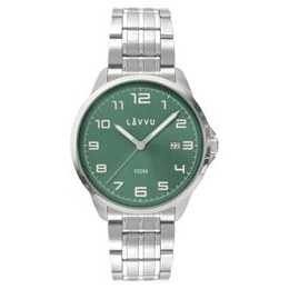 LAVVU Stylové pánské hodinky SORENSEN Green LWM0204