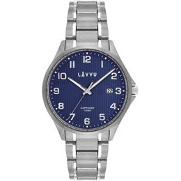 LAVVU LWM0153 Titanové hodinky se safírovým sklem TITANIUM LILLEHAMMER Blue