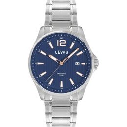 Pánské hodinky se safírovým sklem LAVVU LWM0161 NORDKAPP Blue