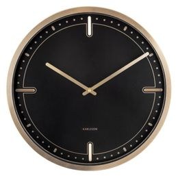 Designové nástěnné hodiny KA5727BK Karlsson 42cm
