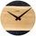 KUBRi 0181 - Luxusní dubové hodiny s doplňky z epoxidu