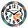 CLOCKODILE Dětské nástěnné hodiny modré s liškou 25cm CCT0031