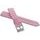 MINET Růžový prošitý řemínek SLIM z luxusní kůže Top Grain - 16 MSTUP16