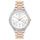 MINET Stříbrno-růžové dámské hodinky AVENUE s čísly MWL5303