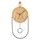 Designové kyvadlové nástěnné hodiny KA5892WD Karlsson 46cm