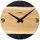 KUBRi 0181A - Luxusní dubové hodiny s epoxidovými doplňky
