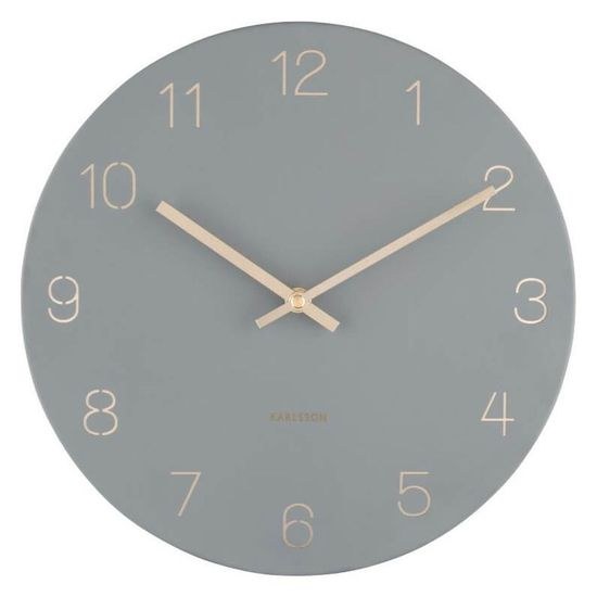Designové nástěnné hodiny KA5788GY Karlsson 30cm