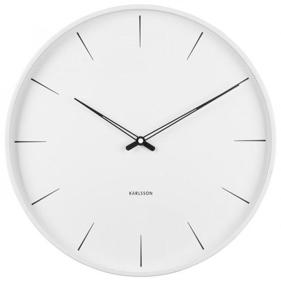 Designové nástěnné hodiny Karlsson KA5834WH 40cm