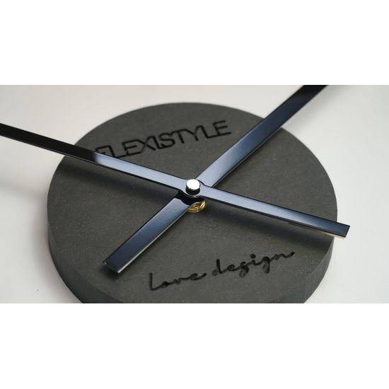 Flexistyle z54g - nalepovací hodiny s průměrem 50-75 cm