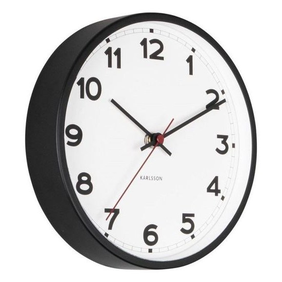 Designové nástěnné hodiny KA5846WH Karlsson 22cm