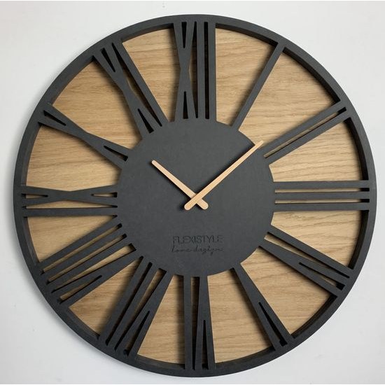 Flexistyle z213 - nástěnné hodiny s průměrem 50 cm