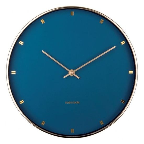 Designové nástěnné hodiny KA5776BL Karlsson 27cm