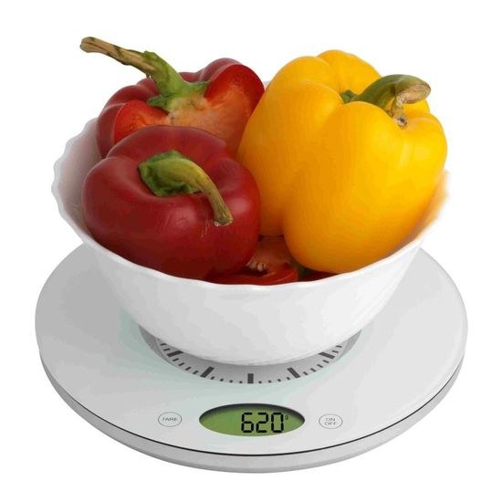 TFA 60.3002 - Kuchyňské hodiny s váhou