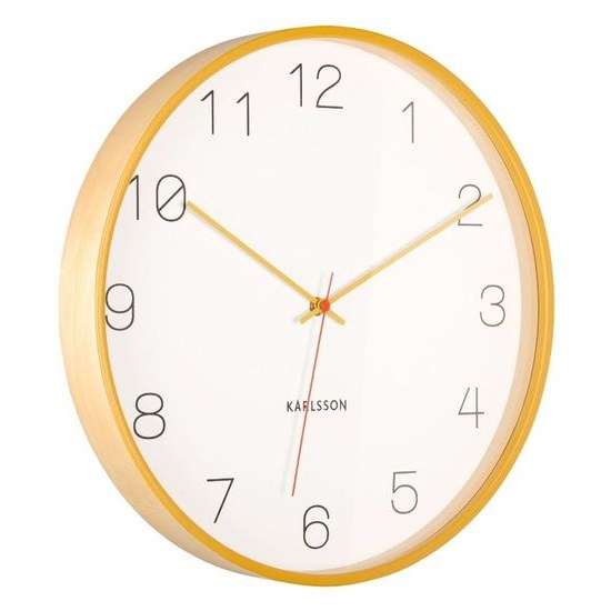 Designové nástěnné hodiny KA5926YE Karlsson 40cm