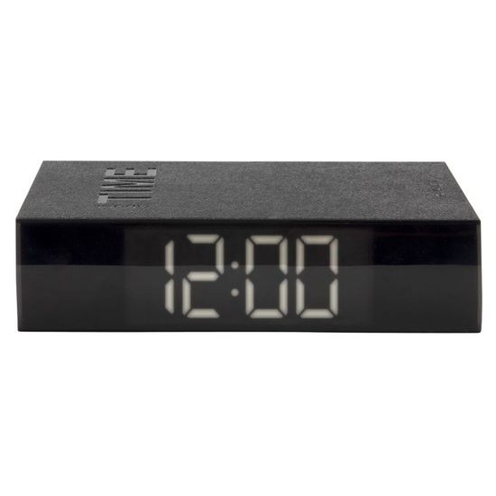 Designové LED hodiny - budík KA5861BK Karlsson 20cm