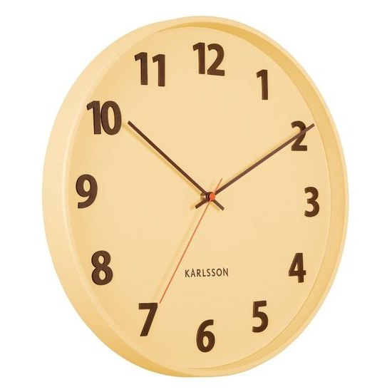 Designové nástěnné hodiny KA5920LY Karlsson 40cm