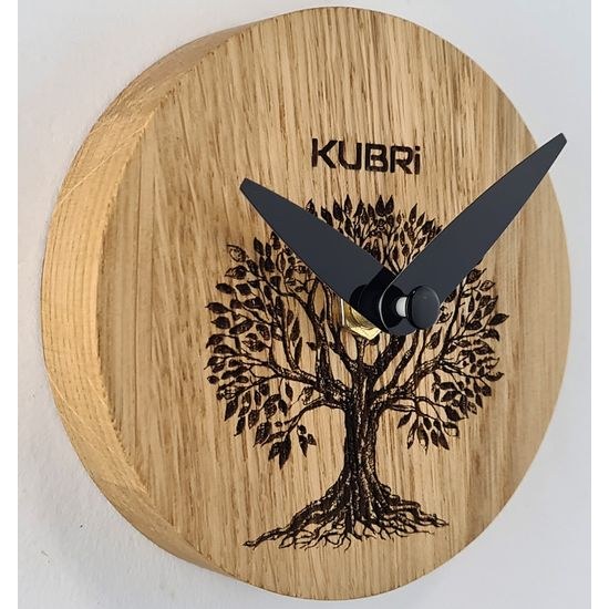 KUBRi 0013D - Strom života na miniaturních dubových hodinách