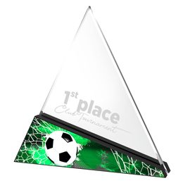 Urban Printed Acrylic Soccer Award