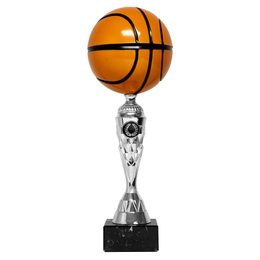 Merida Silver and Orange Basketball Trophy TL2063