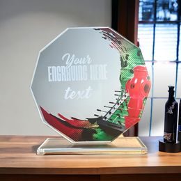 Hopper Foosball Glass Award