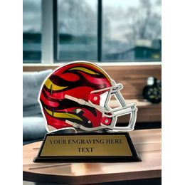 Oakland American Football Helmet Trophy