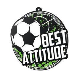 Pro Soccer Best Attitude Medal
