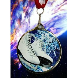 Barnet Ice Skating Boots White Color Texture 3D Print MaxMedal