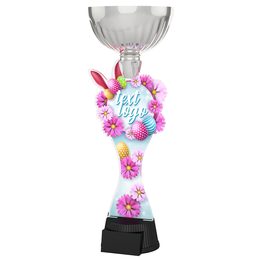 Easter Egg & Rabbit Ears Silver Trophy