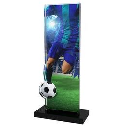 Apla Light Blue Soccer Kit Trophy