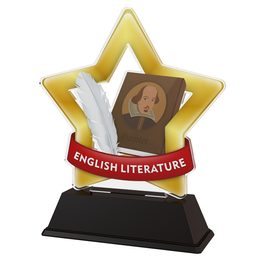 Mini Star English Literature Trophy