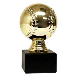 Dodger Gold Baseball Trophy