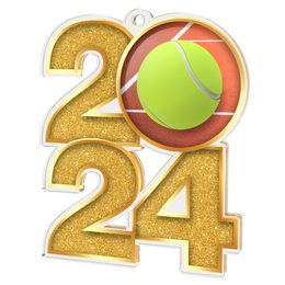 Tennis 2024 Acrylic Medal